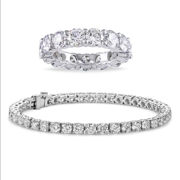 NWT•9•CECILIA SILVER GLAM & CZ RING•NEW - Picture 2 of 9